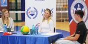 Elbląg: Lekcja z mistrzynią. Aleksandra Szczygłowska spotkała się z młodzieżą (zdjęcia)