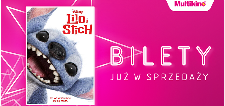 Ju dzi kupisz bilet na „Lilo & Stitch” w Multikinie! 