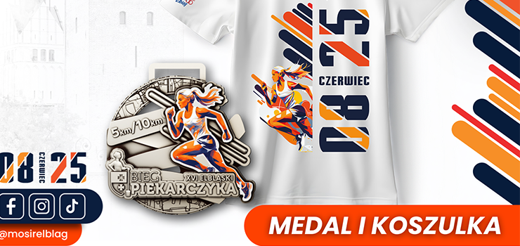 Medal XVI Elblskiego Biegu Piekarczyka