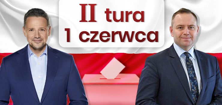 Sondaowe wyniki wyborw prezydenckich. Rafa Trzaskowski i Karol Nawrocki zmierz si w II turze
