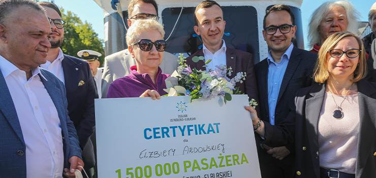  Historyczny rejs z Elblga do Buczyca „To dla nas 1,5 mln powodw do dumy i radoci”