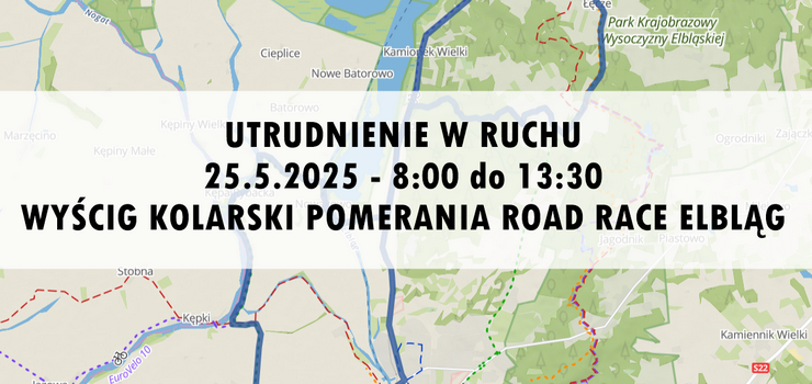 Pomerania Road Race w Elblągu. Kierowców czekają poważne utrudnienia w ruchu