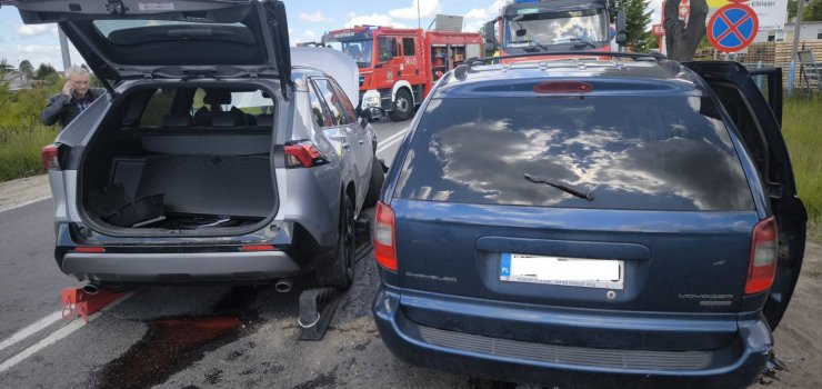 Kolizja na Pasckiej. Cztery osoby poszkodowane