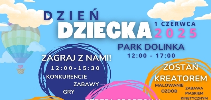 Elblg wituje Dzie Dziecka – festyn peen atrakcji ju 1 czerwca w Parku Dolinka