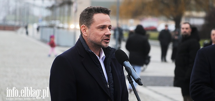 Rafa Trzaskowski w pitek przyjedzie do Elblga. "Koczymy t kampani z energi"