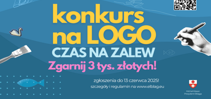 Zaprojektuj logo "Czas na Zalew" - wygraj 3000 zł i wypromuj swój talent!
