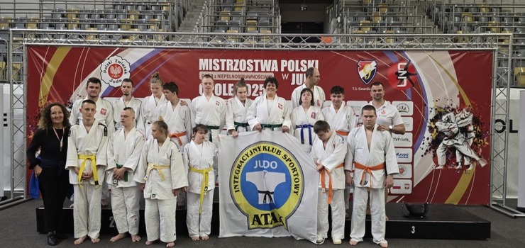 Wrócili z medalami z Mistrzostw Polski Osób z Niepełnosprawnościami w Judo
