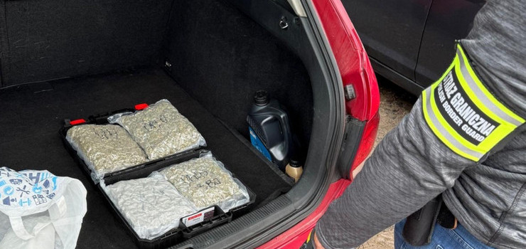 Straż Graniczna z Elbląga przechwyciła narkotyki na trójmiejskiej obwodnicy
