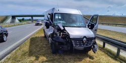 Wypadek na S7. Droga w kierunku Gdaska odbywa si jednym pasem