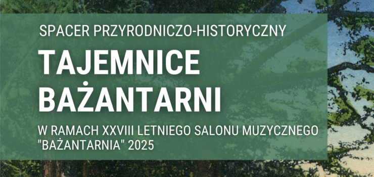 Spacer „Tajemnice Baantarni”
