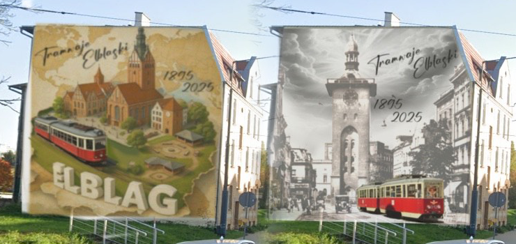 130 lat tramwajw w Elblgu – wybierz mural jubileuszowy!