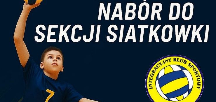 Dołącz do nas! Nabór do sekcji siatkówki