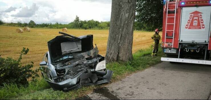 Uwaga! Zdarzenie drogowe w Mynarskiej Woli