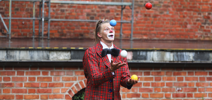 Festiwal Enklawa. Spektakl "Nie bój się klauna" (zobacz zdjęcia)