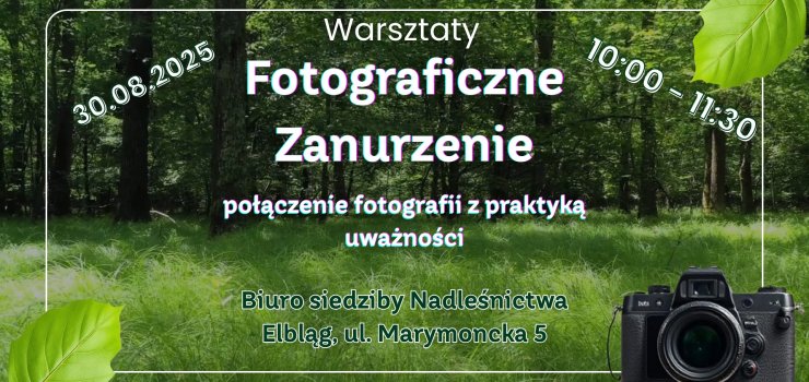 Warsztaty w Nadleśnictwie Elbląg