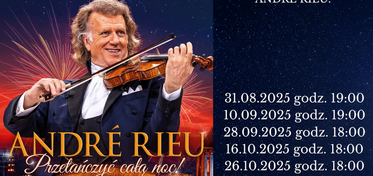 Andr Rieu powraca do Kina wiatowid z nowym koncertem – „Przetaczy ca noc!”