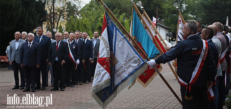 Elblg: "Tu rodzia si Solidarno". Obchody 45. rocznicy Porozumie Sierpniowych (zdjcia)