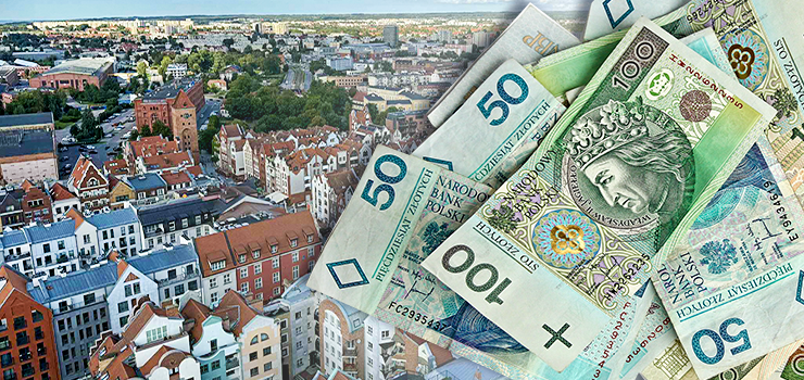 Elblg znw na szarym kocu? Wydatki na mieszkaca jedne z najniszych w Polsce