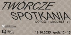 Tw�rcze Spotkania - Notatnik robotnika sztuki – warsztat zinowy