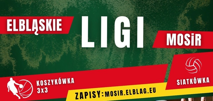 Ligi MOSiR – ostatnie dni zapisów!