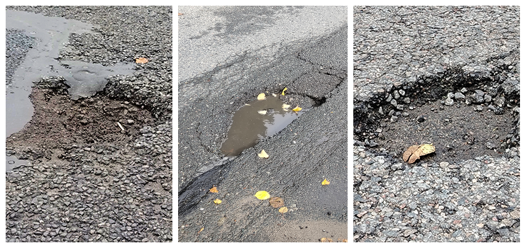 Dziury, ach te dziury. Czytelnik: Jak przyjd mrozy to ju nikt ich nie zaata