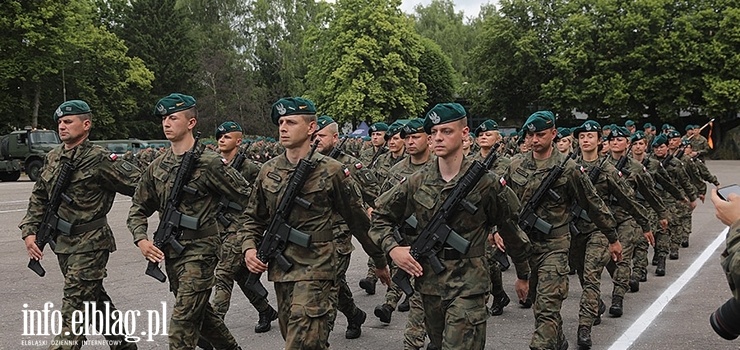 Wiceminister obrony narodowej odwiedził Elbląg. Wizytował 16. Pułk Logistyczny