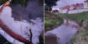 Elblg: Zanieczyszczenie rzeki Kumieli. Sprawdzono pobliskie stacje paliw