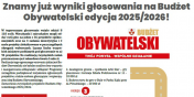 Znamy ju wyniki gosowania na Budet Obywatelski edycja 2025/2026!