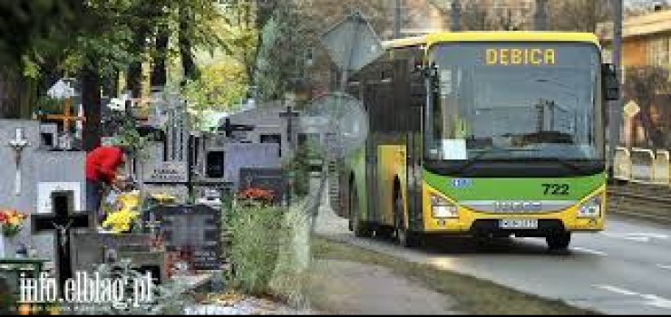Na cmentarze 1 listopada bezpatna komunikacja miejska 
