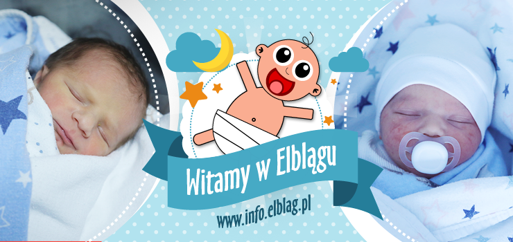 Witamy w Elblągu: Nikodema, Liliannę, Jakuba i Kubę