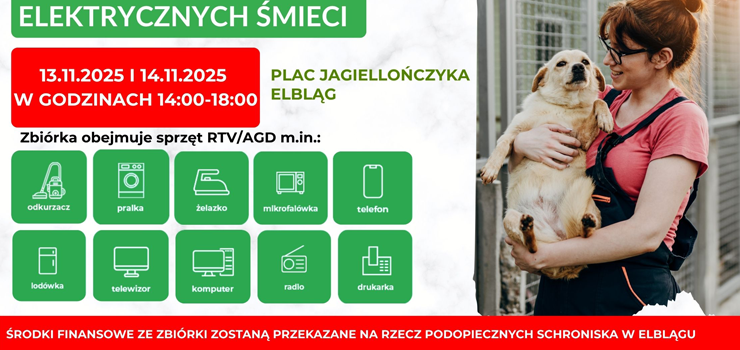 Oddaj elektryczne śmieci i pomóż zwierzętom. Charytatywna zbiórka już jutro