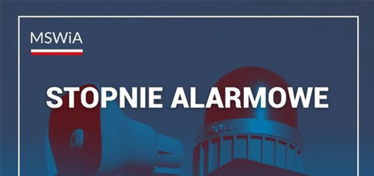 Jakie stopnie alarmowe istnieją i co każdy z nich oznacza?