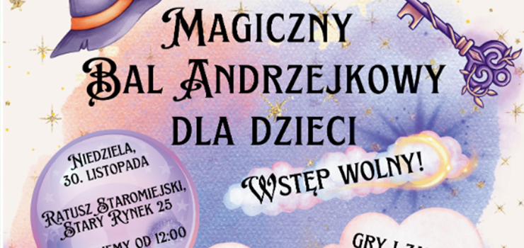Bal Andrzejkowy dla Dzieci