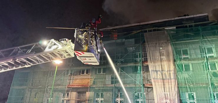 Elblg: Szpital znw dziaa normalnie. Przyczyny poaru na razie s nieznane