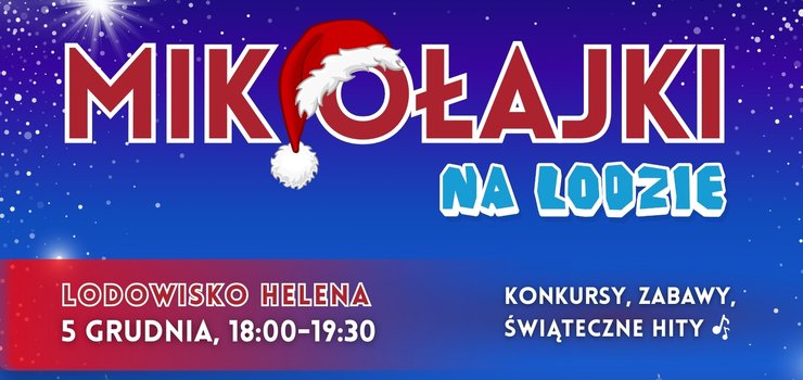 Mikołajkowa zabawa na lodzie