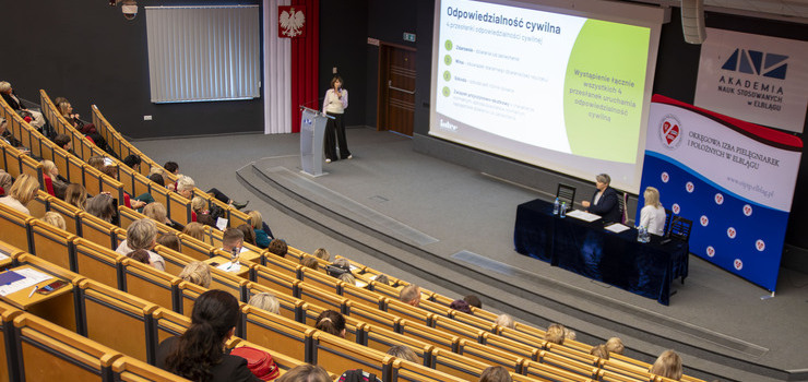 Podsumowanie konferencji naukowo-szkoleniowej „Zdarzenia niepożądane w pracy pielęgniarki i położnej”