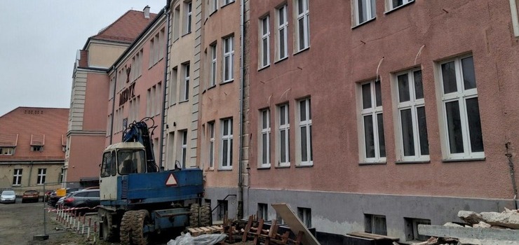 Nowa siedziba WMBP w Elblągu w budowie