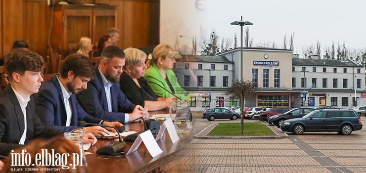 Elbl�g: Szybka kolej do Gda�ska i windy na dworcu. Czy s� na to szanse?