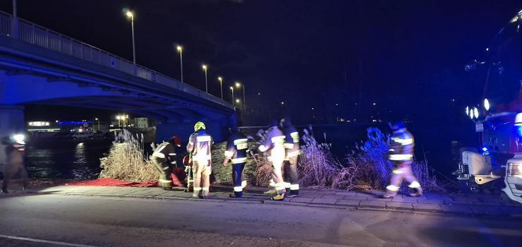 Rośnie poziom wody w rzece Elbląg. Wprowadzono pogotowie przeciwpowodziowe