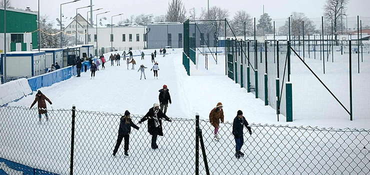 Zima w Elbl�gu sprzyja aktywno�ci