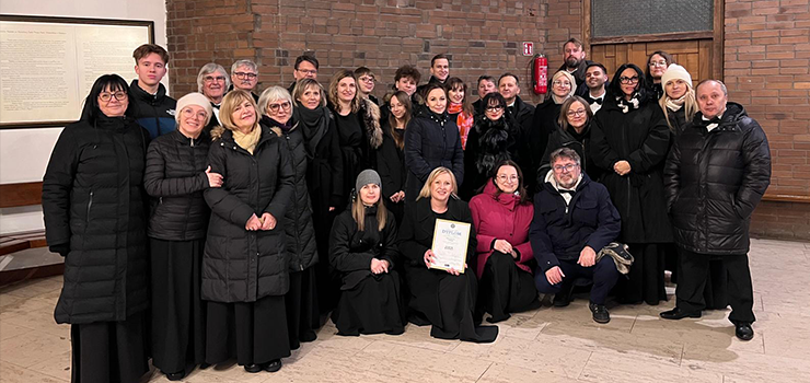 Złote Pasmo dla Elbląskiego Chóru „Cantata” na II Igrzyskach Kolęd i Pastorałek w Warszawie