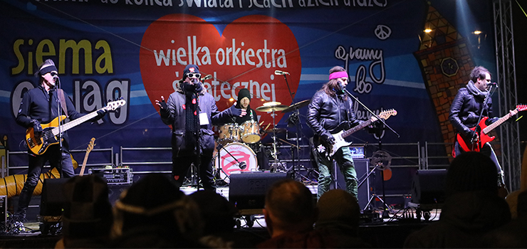 Jary Oddział Zamknięty na finale WOŚP w Elblągu (zdjęcia)