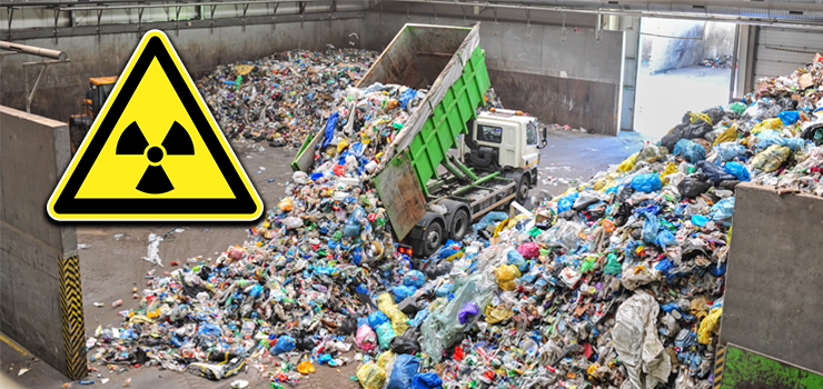 Do ZUO trafi�y niebezpieczne odpady. „Wskazuj� promieniowanie gamma!” (aktualizacja)