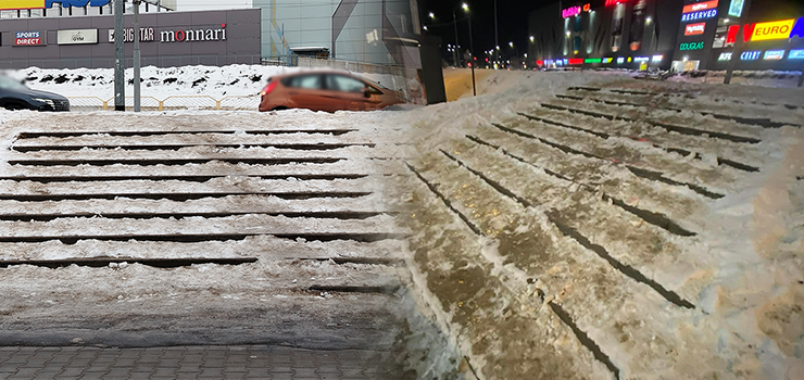 Jak elbl��anie maj� korzysta� z tak nieod�nie�onych schod�w? To trudno nazwa� bezpiecznym!