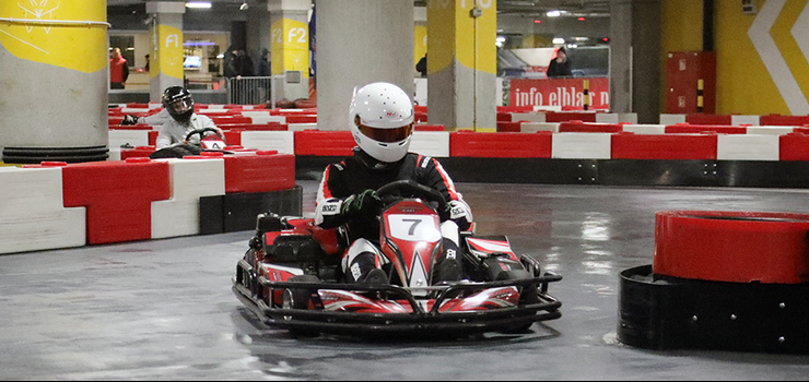 "To by� pierwszy w historii wy�cig z Joker Lap". Za nami pierwszy wy�cig Elbl�skiej Ligi Kartingowej