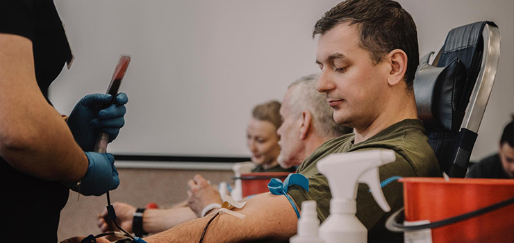 Terytorialsi z cennym darem. Krwiodawstwo w 4W-MBOT