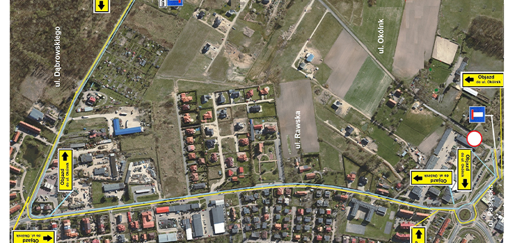 Przebudowa ul. Okólnik. Od poniedziałku rozpoczną się prace