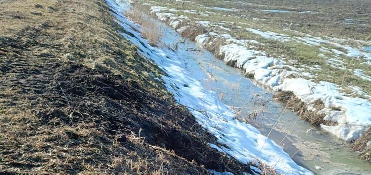 Uszkodzenie wału na Fiszewce