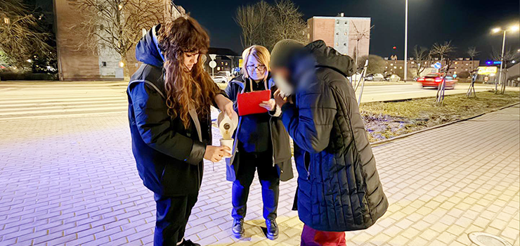 Nocne liczenie osób w kryzysie bezdomności