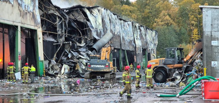 Co wywo�a�o po�ar w sortowni?